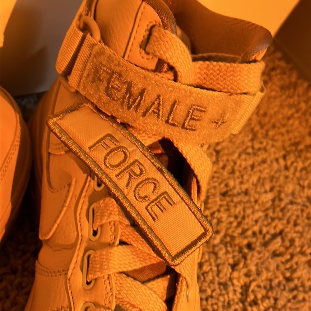 Air Force 1’s, Gold, Women’s 7, Nike